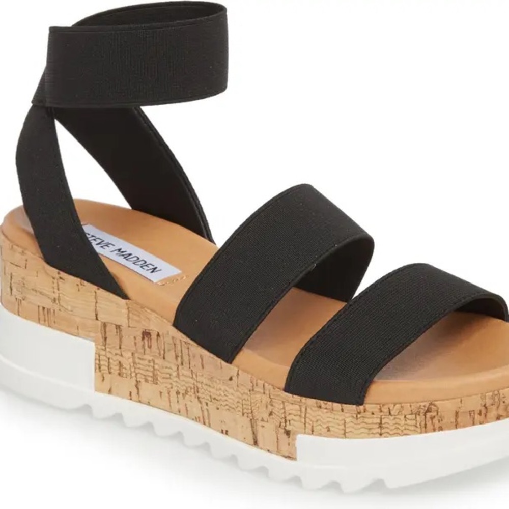 Steve Madden Platform Sandals Size 8